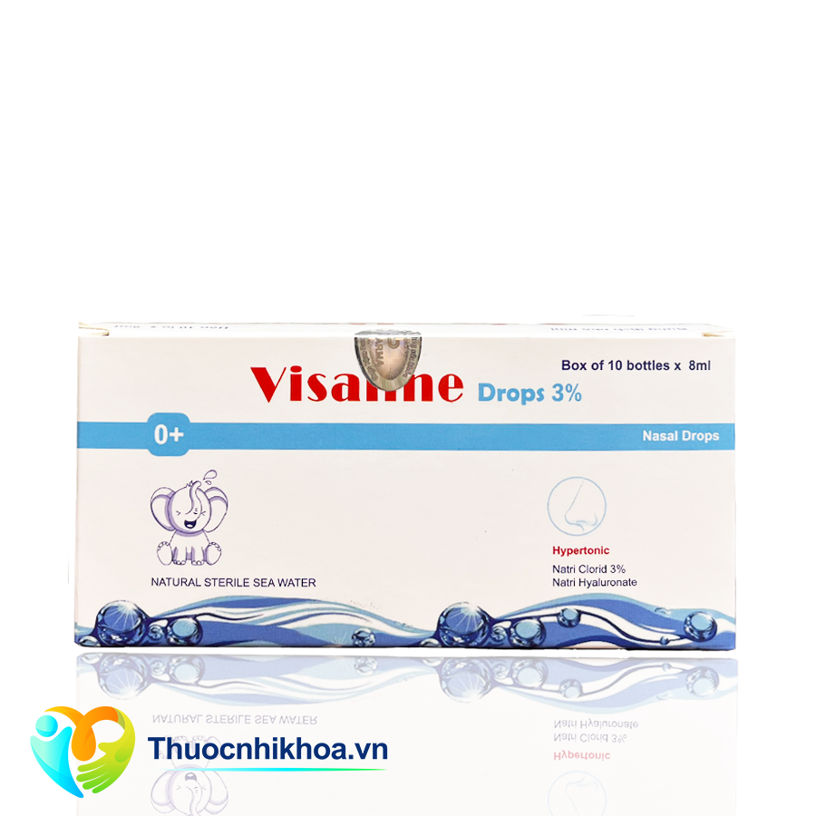 Visaline drops ( Hộp 10 lọ 8ml)